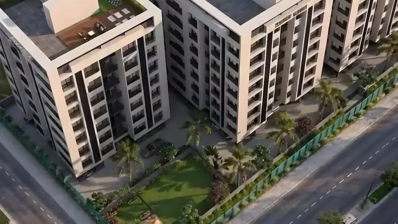 Aerial view of Trident Skyline